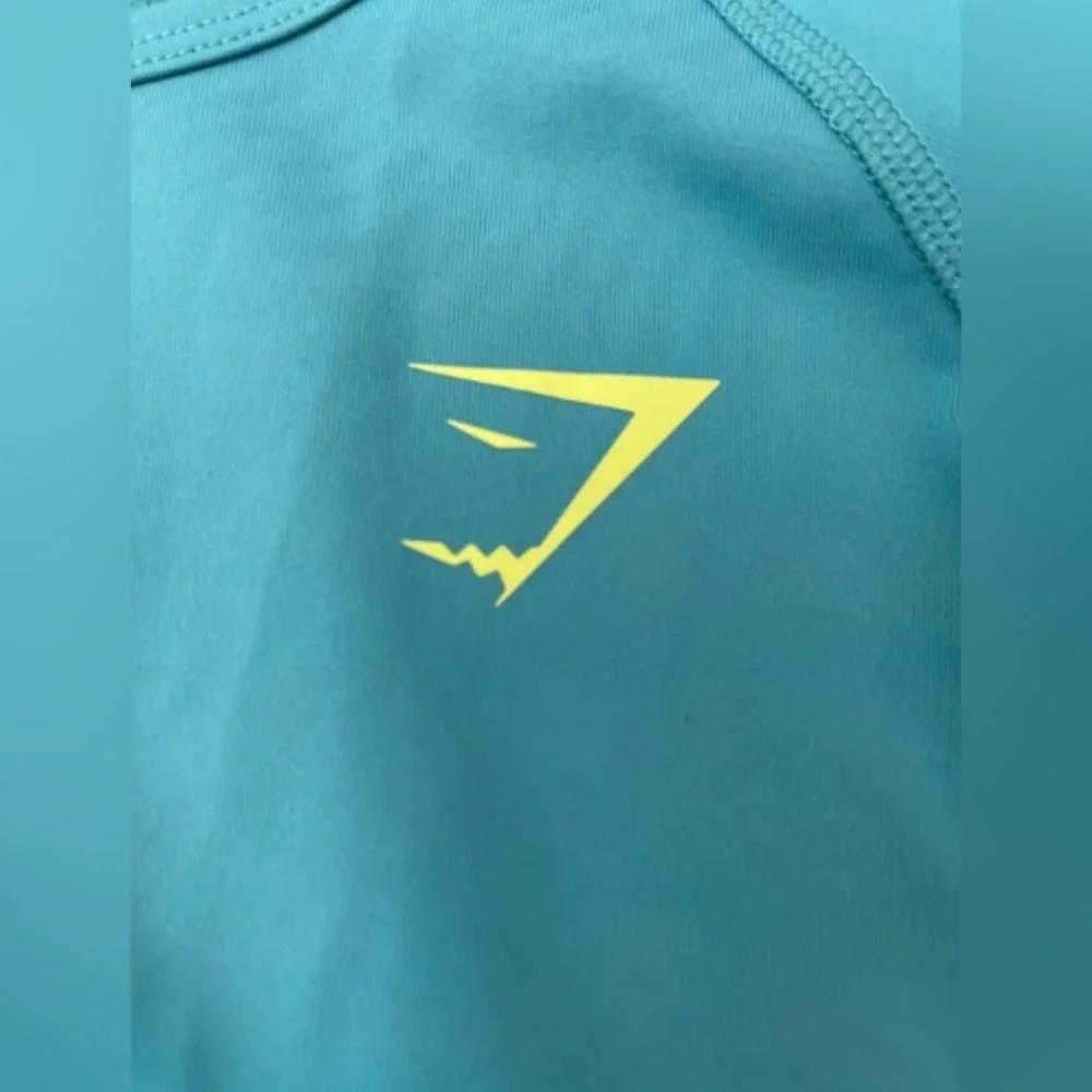 NWOT Gymshark Pulse Long Sleeve Teal - Picture 4 of 16